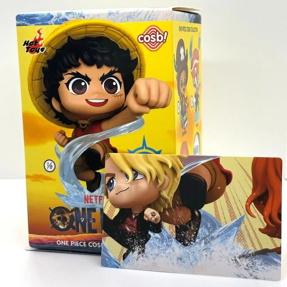 One Piece x Netflix x Cosbi Collectible Figurine Series, Authentic - Sanji, NEW